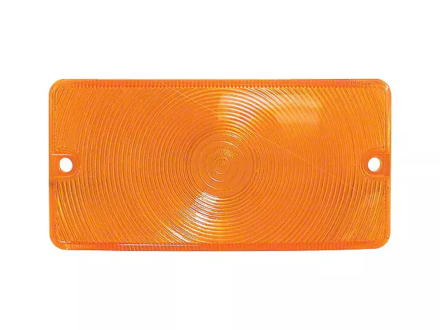 1959-1964 Ford Pickup Parking Light Lens, Amber, Rectangular, F100-F1100