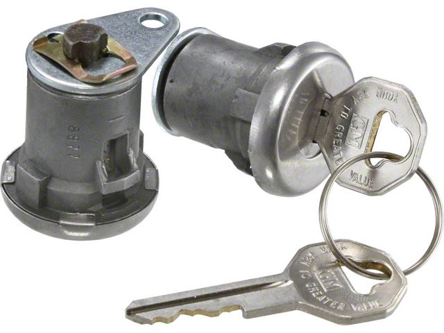 Corvette Door Locks, 1961-1962
