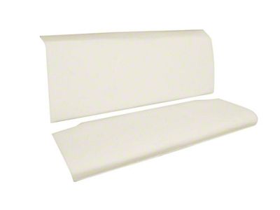 Rear Seat Foam Set,2Dr Hardtop & Convertible,59-67