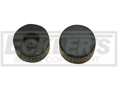 Hood Bumpers, Round, Adjustable, 59-72, Pair