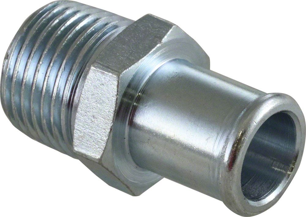 Ecklers 195980 Heater Hose Intake Manifold Nipple, 3/4 Hose, 1/2