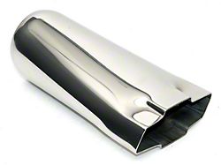 Bow Tie Exhaust Tip Stainless Steel 3-1/2 X 9 3 Inlet (59-87 El Camino; 71-77 Sprint; 78-87 Caballero)