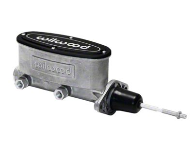 1959-1987 El Camino Wilwood Aluminum Tandem Master Cylinder with Pushrod, 15/16 Bore