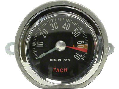 1959 Corvette Electronic Tachometer Assembly High RPM