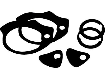 1959 El Camino Door Handle And Lock Gaskets