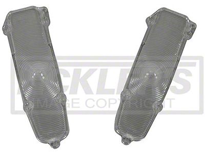 OPR 1959 El Camino Turn Signal & Parking Light Lenses, Front, Clear