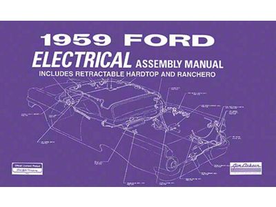 Electrical Assy Manual/ 59 Ford/ 158 Pages