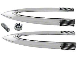 Door Mouldings, Spears, For Right & Left Doors (1959 Ford Thunderbird)