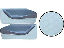 1959 Ford Thunderbird Door Trim Panels, Dark Blue 9 & Light Blue 10, Trim Code 5X