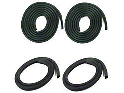 Door Weatherstrip Seal Kit (60-61 C10 Pickup; 60-61 C20 Pickup; 60-61 K10 Pickup; 60-61 K20 Pickup)