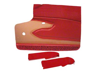 1960-1961 Corvette Standard Door Panels (Convertible)