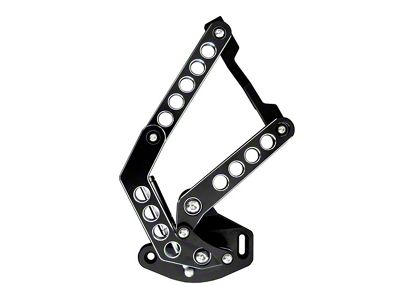 1960-1963 Chevy Truck Billet Hood Hinges, Holes Silverline