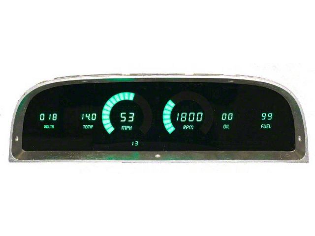 1960-1963 Chevy Truck LED Digital Gauge Conversion