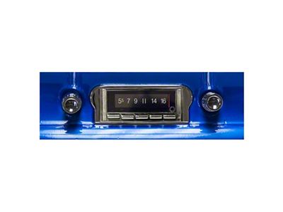 Custom Autosound USA-740 Series Radio with Bluetooth (60-63 Falcon)
