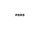1960-1963 Ford Falcon Hub Cap Ford Name And Stripes Decal Kit-Matte Black