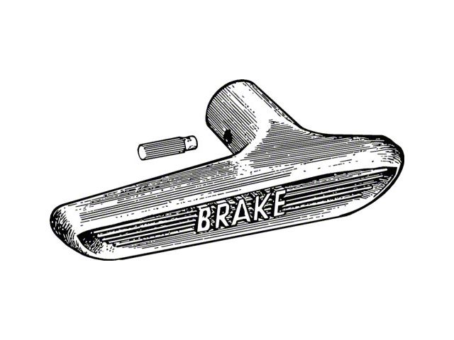 Parking Brake Handle (60-65 Comet, Falcon)
