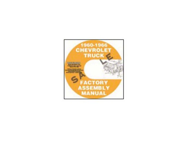 1960-1966 Chevy Truck Factory Assembly Manual On CD