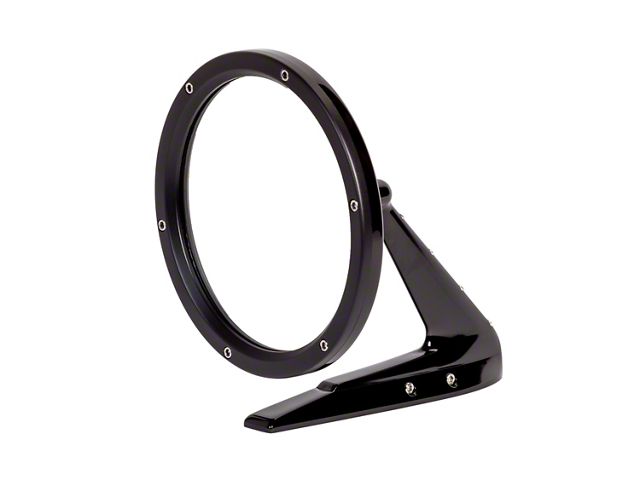 1960-1974 Muscle Car Rectangular Door Mirror Black