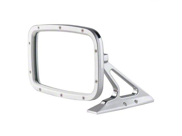 1960-1974 Muscle Car Rectangular Door Mirror Matte/Polished