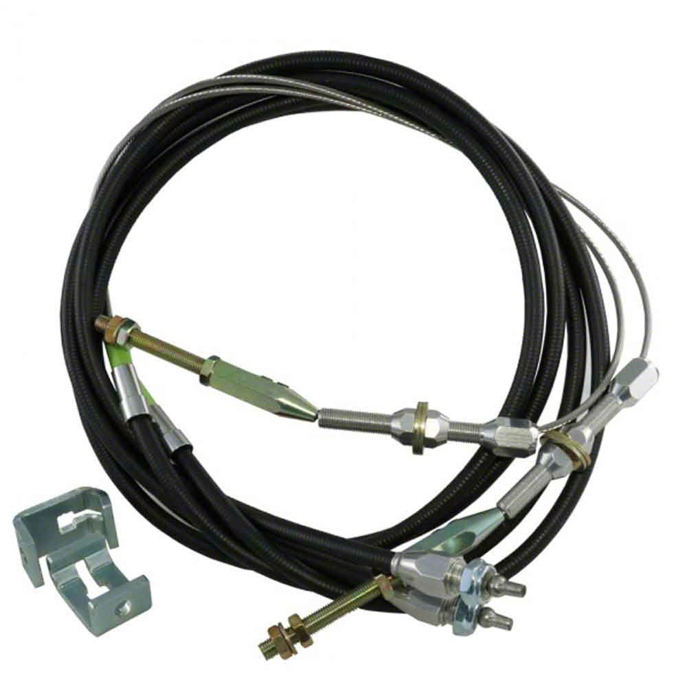 Ecklers 66 Stainless Rear Brake Cable,Shortbed,1/2 Ton,4WD