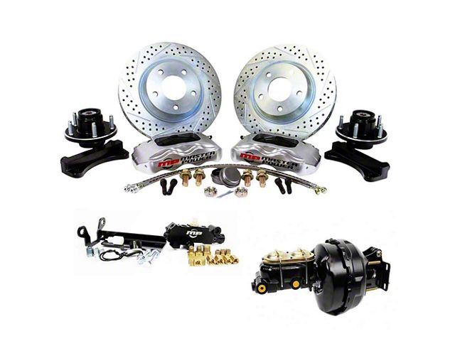 1960-1987 Chevy-GMC Truck Pro-Driver Front Disc Brake Conversion Kit, Power, 5 x 5 Bolt Circle, Half-Ton 2WD