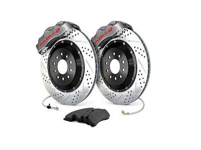 1960-1987 GM C10-C15 Pick Up Baer Brakes 14 Rear Pro+ Brake System With Silver Calipers, 5 Lug
