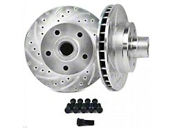 1960-1987 Chevy-GMC Truck Disc Brake Conversion Rotors, Drilled And Slotted, 11.85-5x5 Bolt Pattern