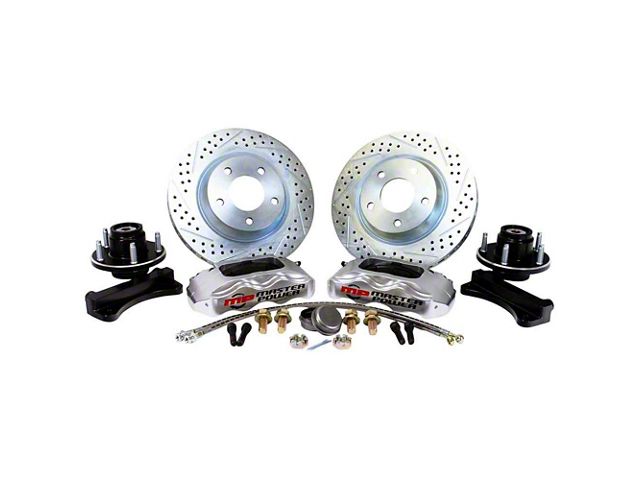 1960-1987 Chevy-GMC Truck Pro-Driver Front Disc Brake Conversion Kit, At Wheel, 5 x 5 Bolt Circle, Half-Ton 2WD