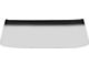 1960-63 Chevy Truck Windshield, Smoke Gray Tint With Shade Band