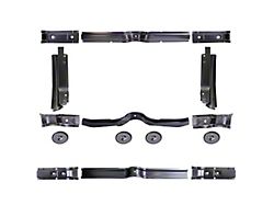 1960-63 Galaxie, 1961-63 Monterey, 1963 Marauder Floor Brace 11 Piece Set