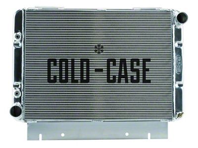 1960-63 Ford Galaxie FE or Y-Block Cold Case Aluminum Radiator, Big 2 Row Crossflow, Automatic Transmission