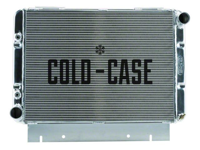 1960-63 Ford Galaxie FE or Y-Block Cold Case Aluminum Radiator, Big 2 Row Crossflow, Automatic Transmission