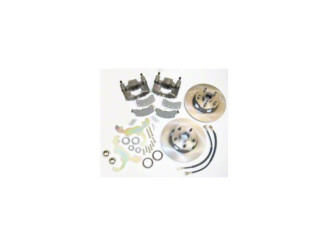 1960-64 Mercury And Ford Including Galaxie Bolt-On 5-Lug Disc Brake Conversion Kit