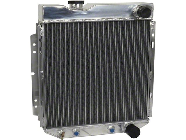 Aluminum Radiator; 3-Row (64-65 289 V8 Comet, Falcon)