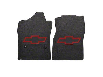 1960-66 Chevy Truck Lloyds Ultimat Black Mats Red Bowtie Logo