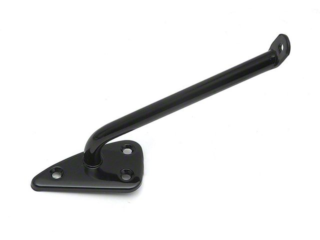 1960-66 Chevy Truck Outside Door Mirror Arm Right Black Painted