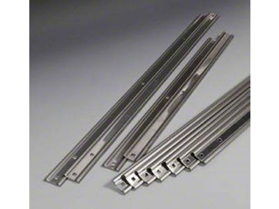 Bed Strips,Stainless Steel,Polished,Longbed,Fleetside,63-66