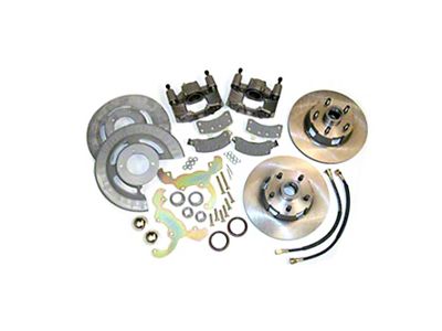 1960-69 Falcon-Comet-Ranchero 4-Lug Bolt-On Front Disc Brake Conversion Kit