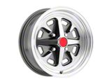 15 X 6 Legendary Magnum 400 Charcoal Wheel-4 Backspace (60-65 Comet; 60-70 Falcon; 61-65 Falcon Sedan Delivery)