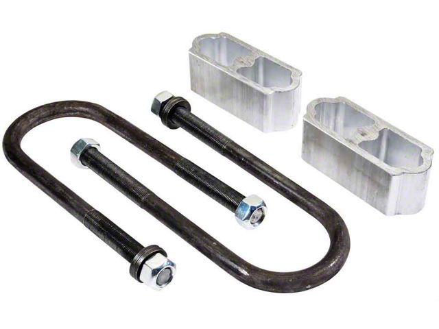 1960-72 Chevy Truck Rear Lowering Block Kit, 1/2 Drop-CPP