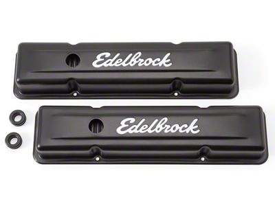 Edelbrock 4443 Engine Valve Cover Set