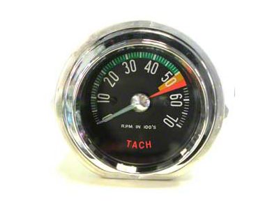 1960 Corvette Tachometer 5500 RPM With Generator Drive (Convertible)