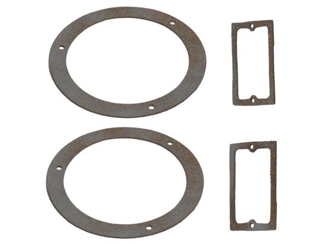 1960 Ford Falcon Lens Gasket Set, Tail And Parking