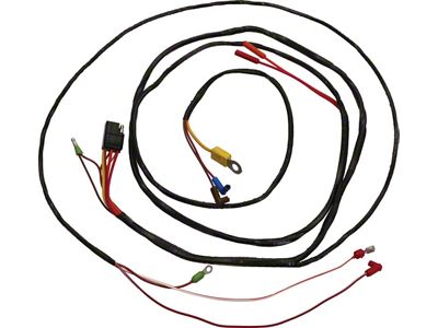 1960 Ford Thunderbird Dash To Engine Gauge Feed Wire, 15 Terminals, Without Air Conditioning