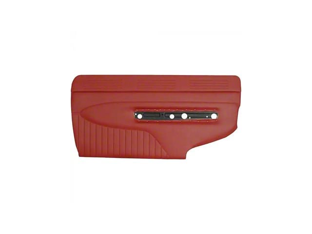 1960 Ford Thunderbird Door Trim Panels, Red 14, Trim Code 85