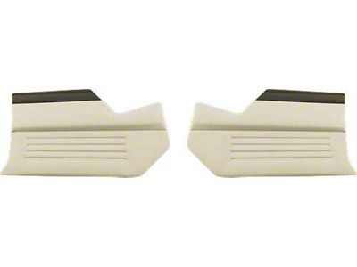 1960 Ford Thunderbird Interior Kick Panels, 2 Tone Beige, Coupe