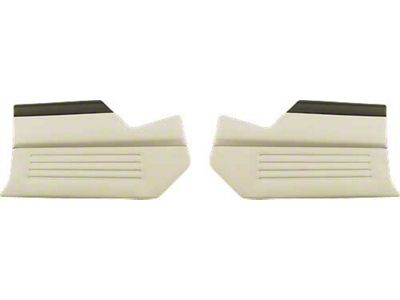 1960 Ford Thunderbird Interior Kick Panels, 2 Tone Beige, Coupe