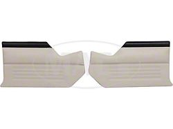 Interior Kick Panels, Black And White, Convertible (1960 Ford Thunderbird)