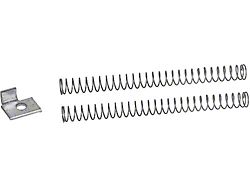 Trunk Lock Ornament Key Hole Cover Spring & Retainer Kit, Coupe (1960 Ford Thunderbird)