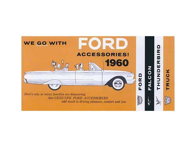 1960 Ford Car Accessory Brochure